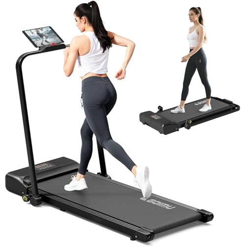 Walking Pad, 3 in 1 Foldable Treadmill for Home & Office, 285lb Wallking Pad Treadmill 2.5HP Under Desk Treadmill with Remote Control