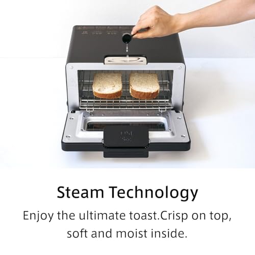 BALMUDA The Toaster | Steam Oven Toaster | 5 Cooking Modes: Sandwich Bread, Artisan Bread, Pizza & Pastry