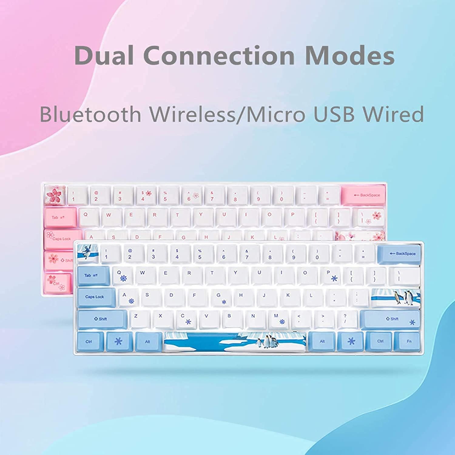 ZMX Cherry Blossom 61 Mechanical Keyboard