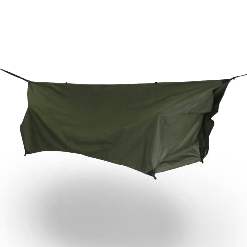 Haven Tents Lay Flat Hammock Tent - Waterproof Tent & Camping Hammock with Mosquito Net - Includes Insulated Pad and Rainfly - Haven Tent, Haven XL