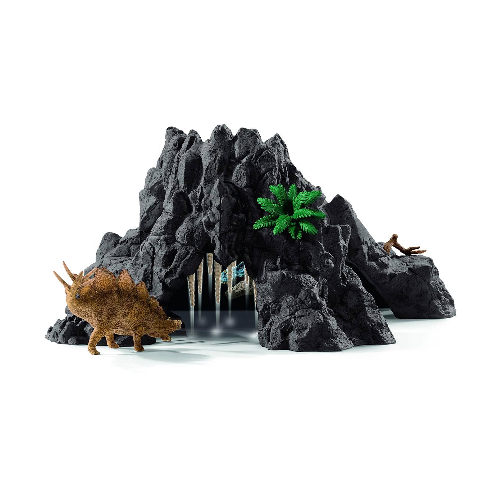 Schleich Giant Volcano with T-Rex