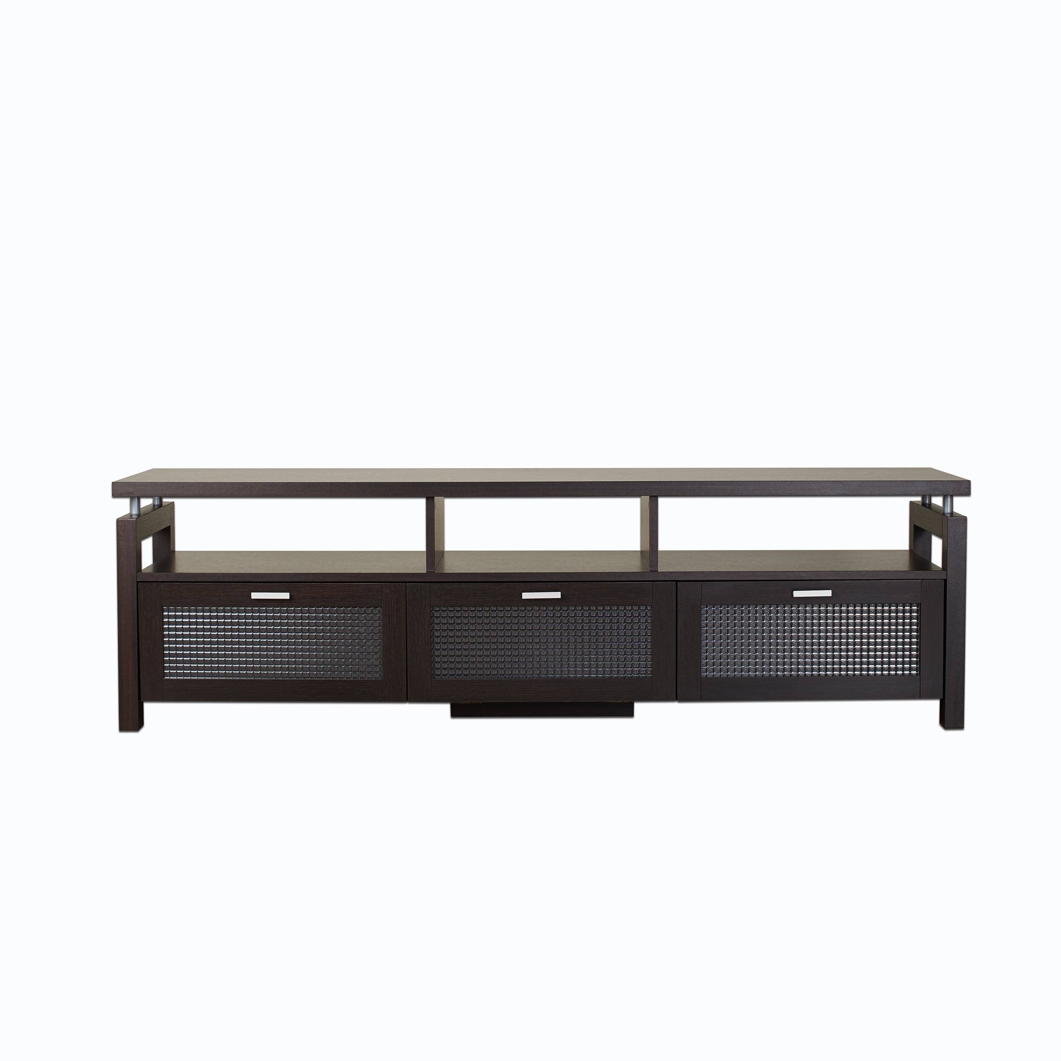 Furniture of America Posa Modern  Espresso Wood TV Console, Brown
