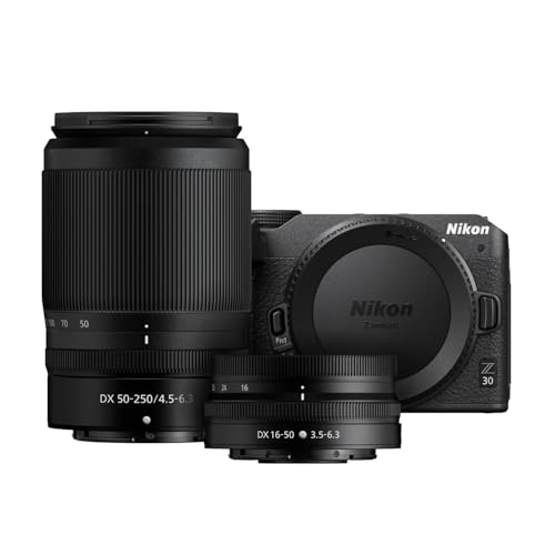 Nikon Z 30 Compact and Lightweight Mirrorless Camera with NIKKOR 16-50mm Lens with Creator's Kit