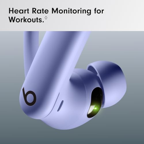 Beats Powerbeats Pro 2 Wireless Bluetooth Earbuds - Noise Cancelling, Heart Rate Monitor, IPX4, Up to 45H Battery & Charging Case