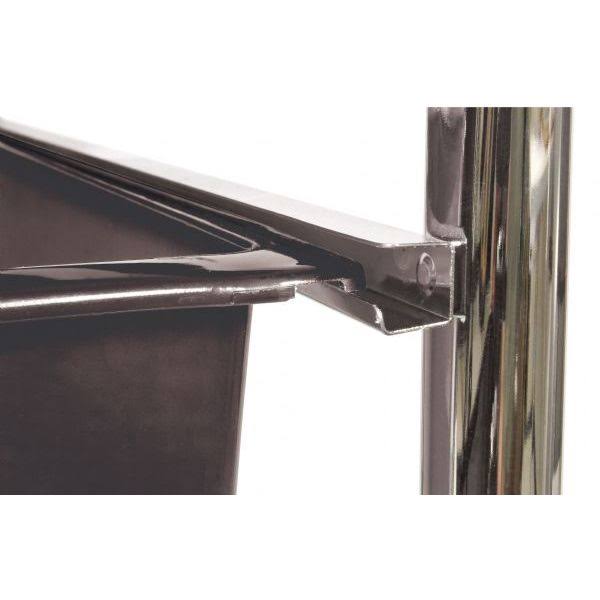 Alvin 6-Drawer Storage Cart, Smoke