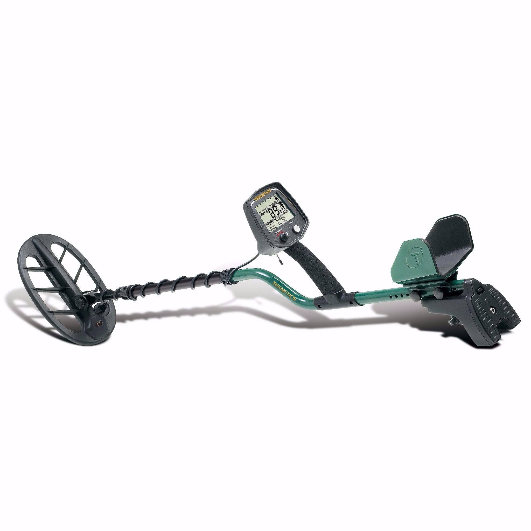 Teknetics T2 Classic Metal Detector with 11x22 DD Search Coil and Accessory Bundle