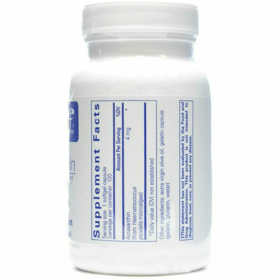 Astaxanthin by Pure Encapsulations - Kansas Nuitrition - HNZSDS