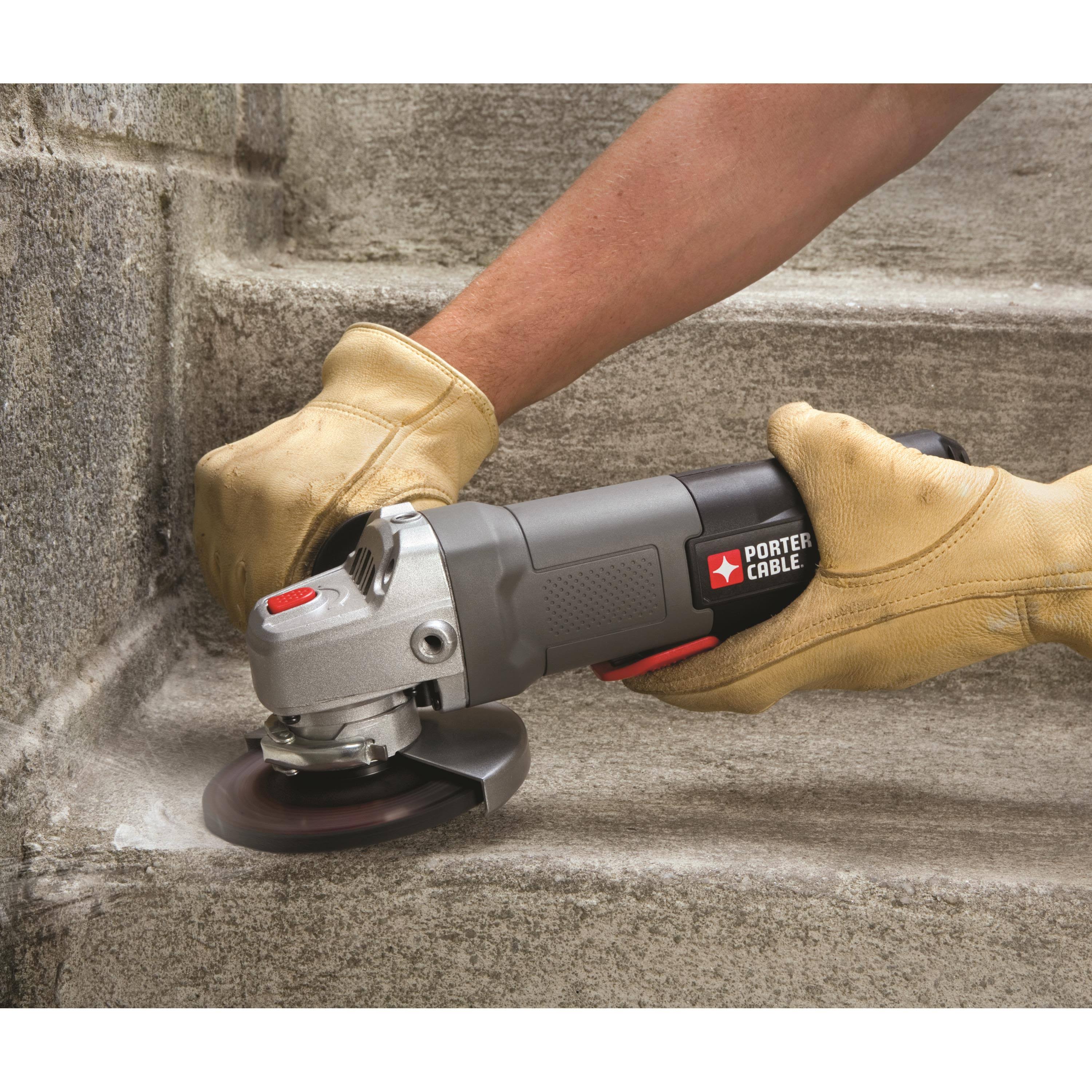 Porter-Cable Angle Grinder Tool, 4-1/2-Inch, 7-Amp (PC60TPAG)