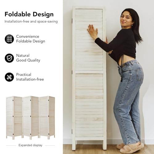 Room Partitions and Dividers, Temporary Wall with Double Hinges