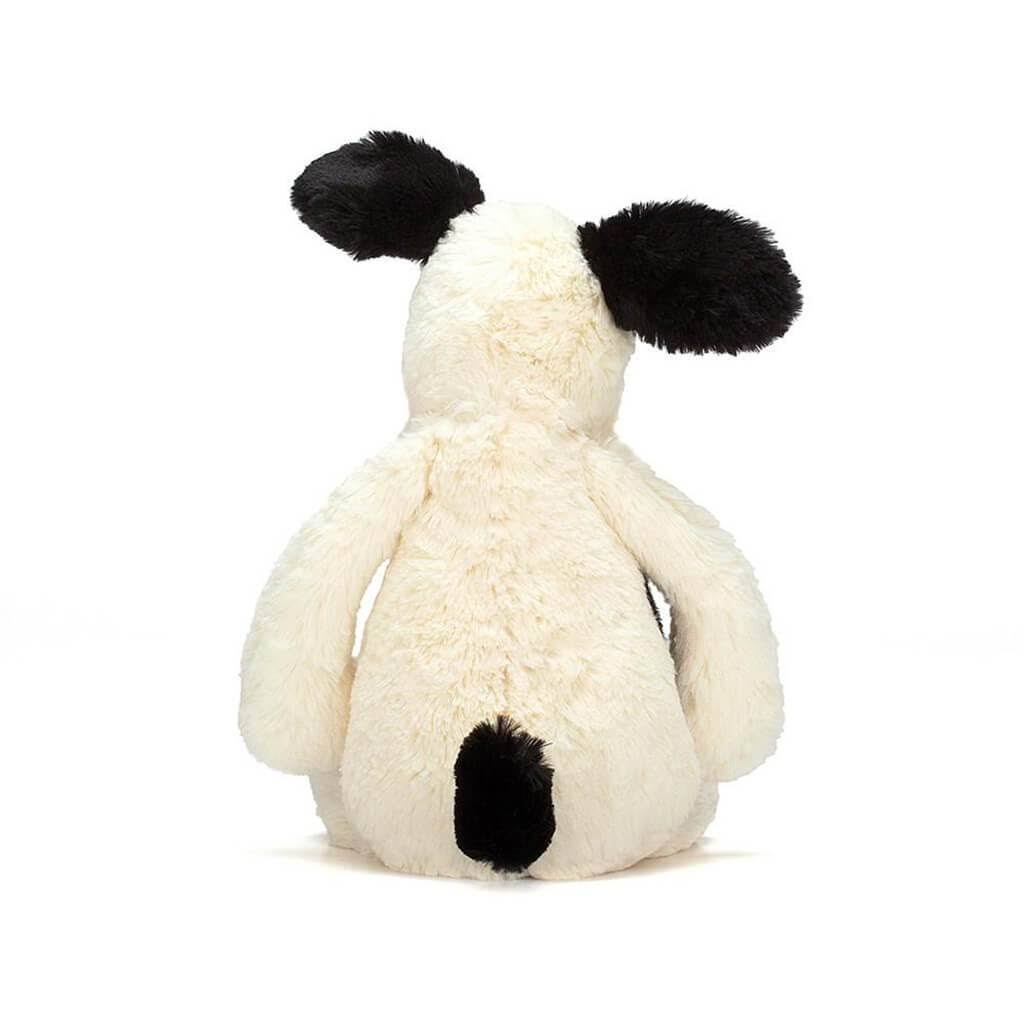 Jellycat Infant Bashful Huge Puppy Plush, Black/Cream