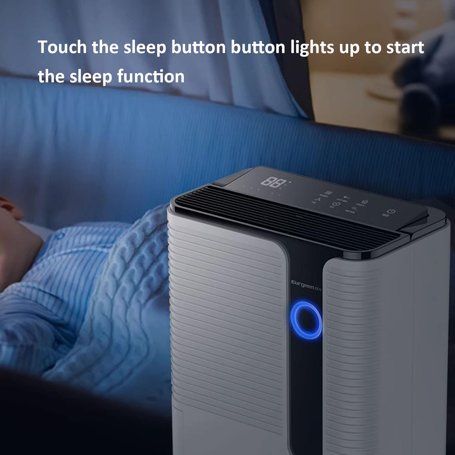 Large Dehumidifiers for Home for Continuous Dehumidification, Home Dehumidifier with Child Lock, Drain Hose for Basement, Bedroom and Bathroom