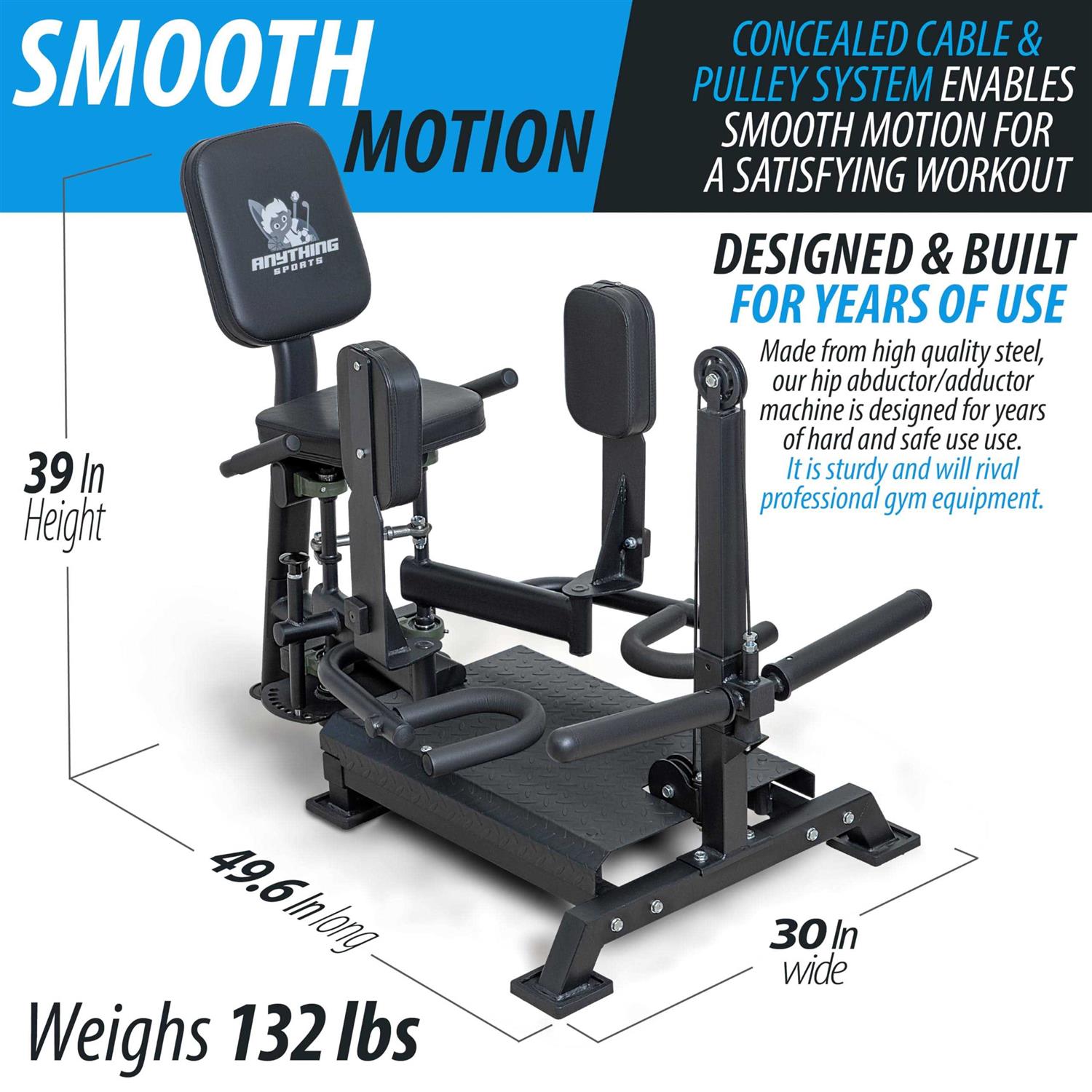 ANYTHING SPORTS Hip Abductor - Sports Supplies Online Store
