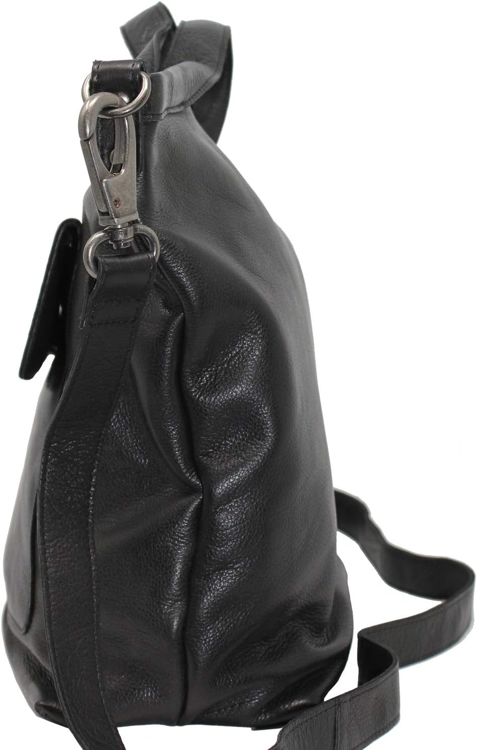 Latico Leathers Bianca Leather Tote Bag for Women (Black) - Made From 100% Authentic Leather Handcrafted by Artisans