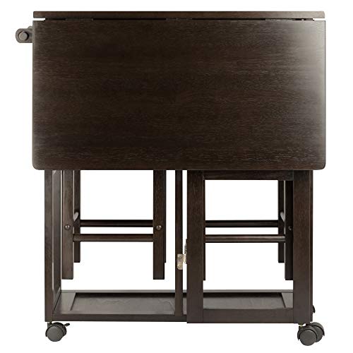 Winsome Suzanne Space Saver Set, for Kitchen, 33", Coffee