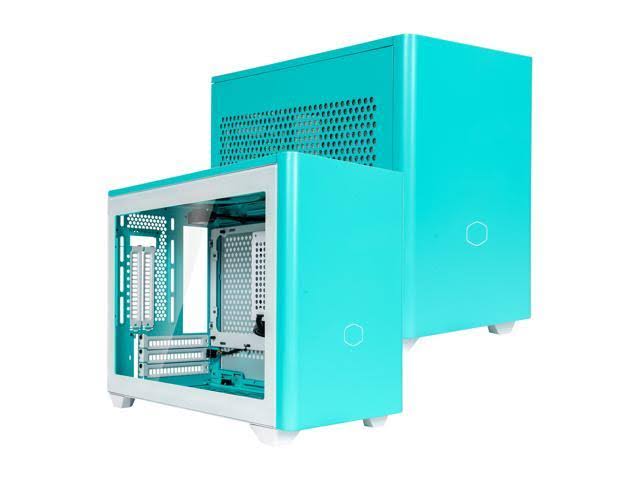 Cooler Master MasterBox NR200P Mini-ITX Caribbean Blue Computer Case