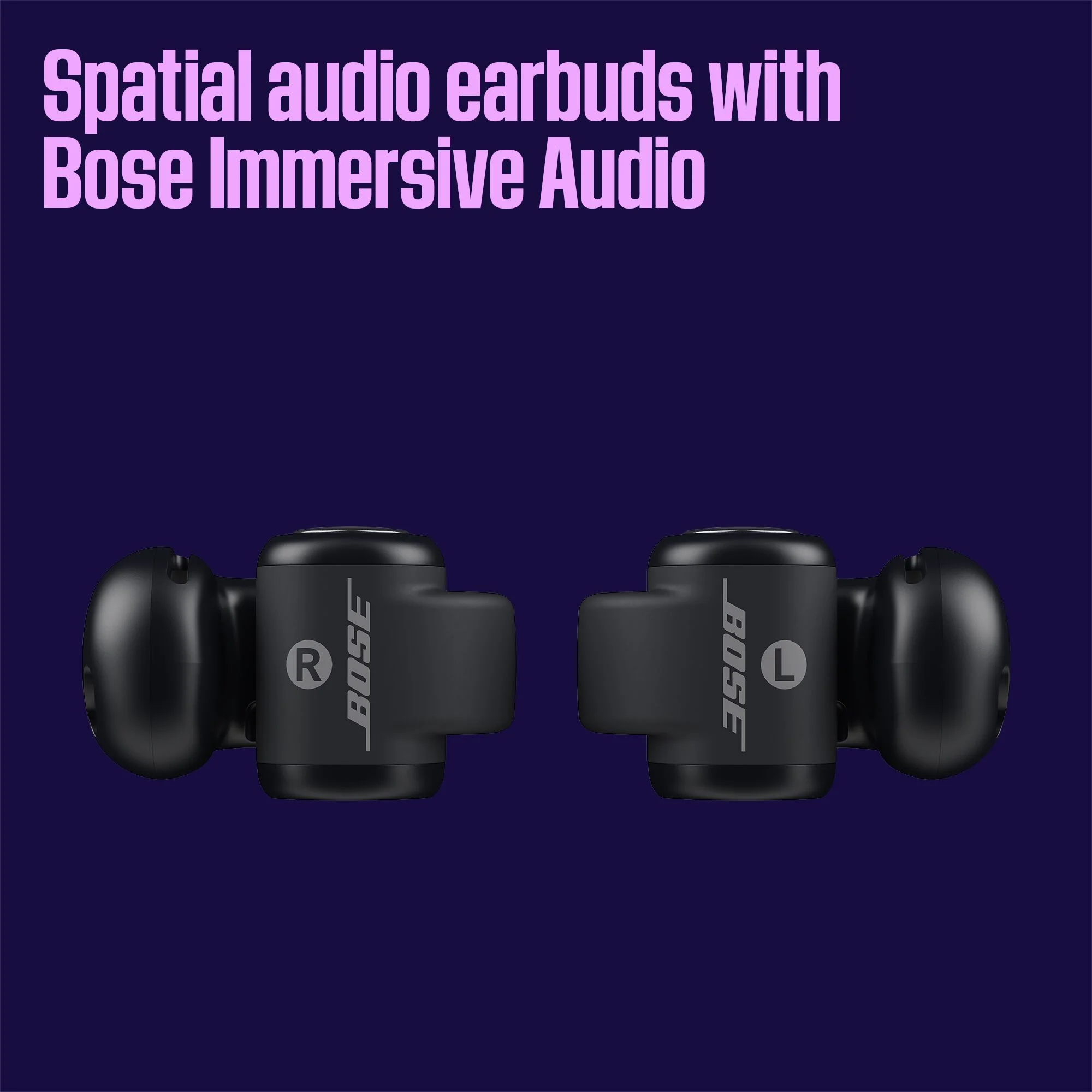 Bose Ultra Open Ear Headphones, Bluetooth Wireless Earbuds with Charging Case, Black - Radiant Selections