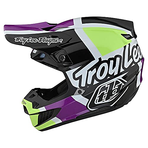 Troy Lee Designs SE5 Quattro Composite Adult Offroad Motocross Dirt Bike ATV Powersports Racing Full Face Helmets MIPS Lightweight Ventilated Men