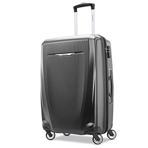 Samsonite Winfield 3 DLX Hardside Expandable Luggage with Spinners, Silver, Carry-On 20-Inch