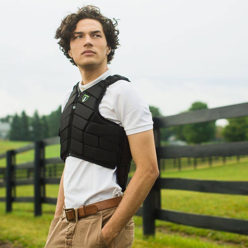 Tipperary Competitor II Protective Vest Medium Black Long