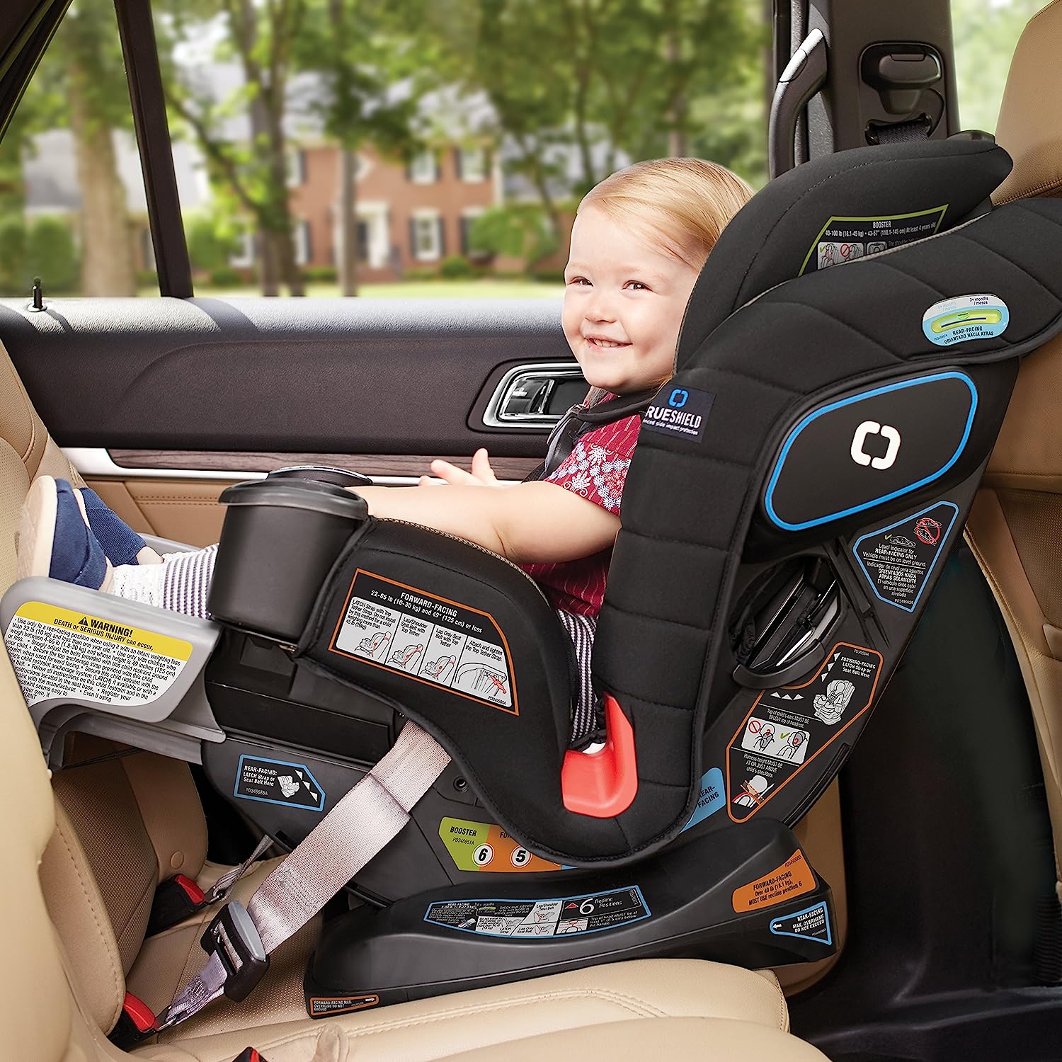 Car Seat, Infant to Toddler Car Seat, 3-in-1 car seat grows with your child