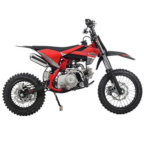 X-PRO X29 110cc Dirt Bike with Automatic Transmission, Electric Start,14"/12" Tires! (Orange)
