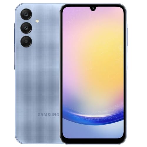 SAMSUNG Galaxy A25 5G Dual SIM (256GB, 2024) 6.5" 120Hz AMOLED, Octa-Core, 50MP Camera, 4G VoLTE (GSM Unlocked for AT&T, T-Mobile