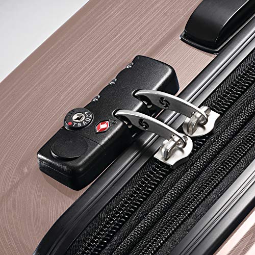Samsonite Winfield 2 Hardside Expandable Luggage with Spinner Wheels, Brushed Anthracite, Checked-Large 28-Inch