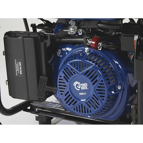 Powerhorse Portable Dual Fuel Generator with Electric Start, 9500 Watts