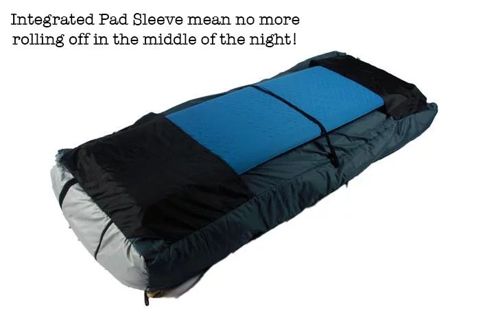 OmniCore Designs M-3D 10F / -12.2C Multi-Down Hooded Mummy Sleeping Bag