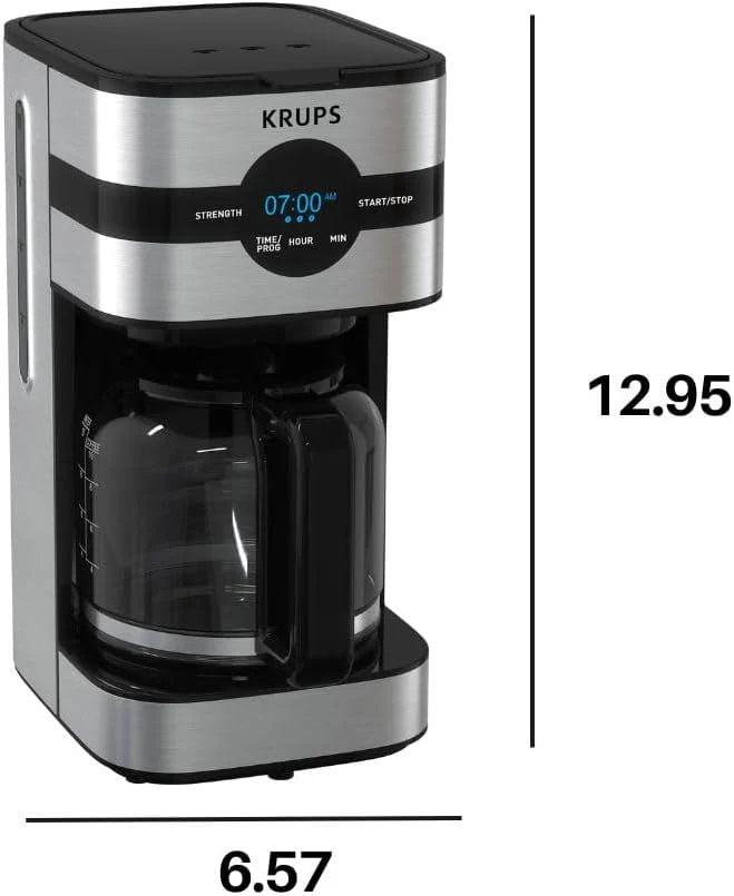 KRUPS Simply Brew Drip Coffee Maker, 14 Cups