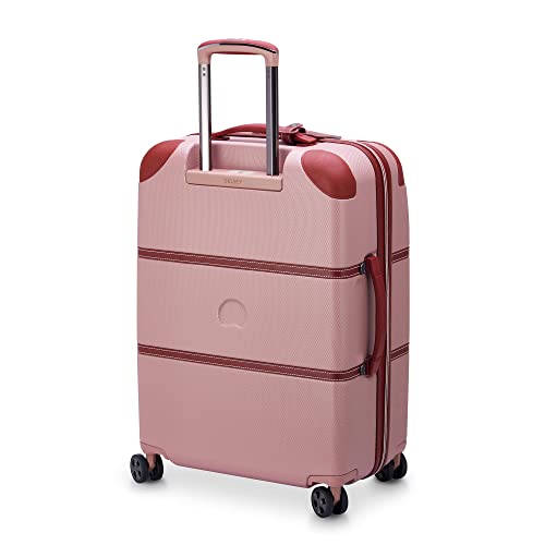 DELSEY PARIS Chatelet Air 2.0 Hardside Luggage with Spinner Wheels, Angora, Checked-Large 28 Inch