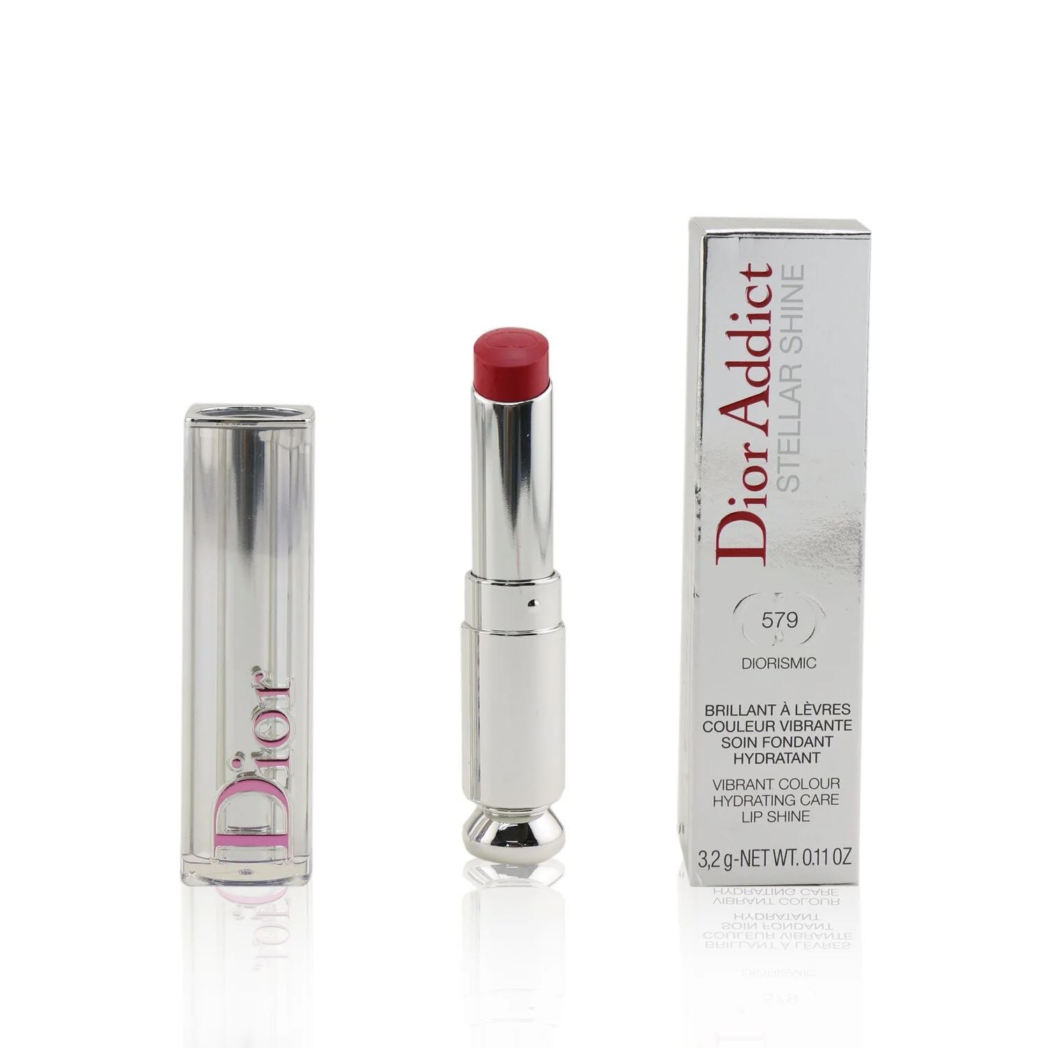 Christian Dior Dior Addict Stellar Shine Lipstick - # 639 Riviera Star (Pop Coral)  3.2g/0.11oz