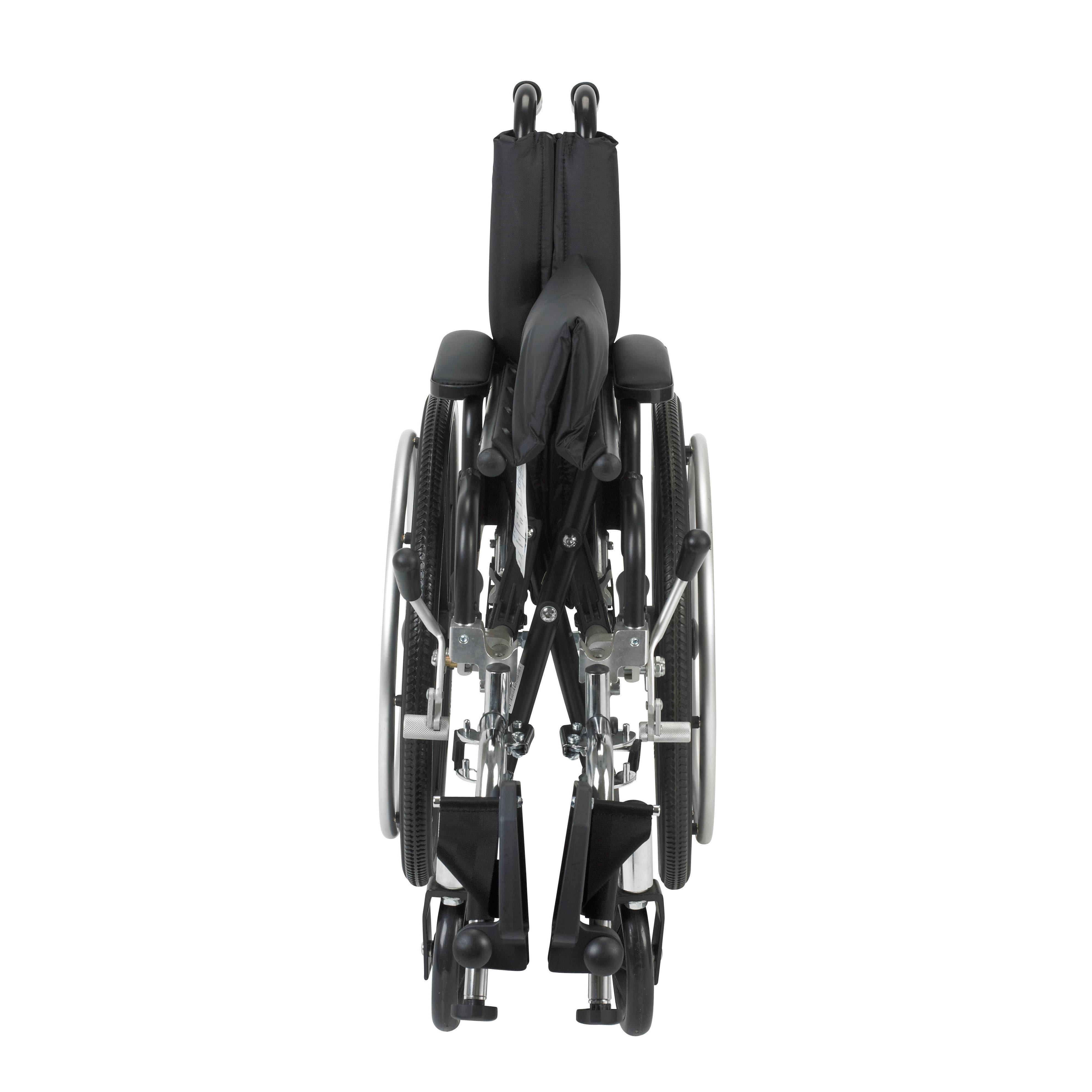 Drive Medical Viper Wheelchair with Flip Back Removable Arms Desk Arms