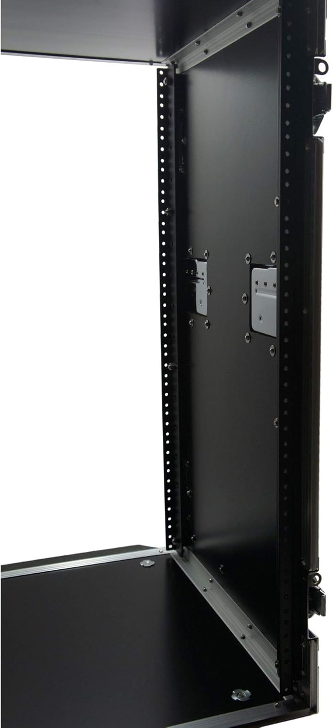 Harmony Cases HC6UAD DJ Flight Amp 6U Rack Space Road Travel Amplifier Case