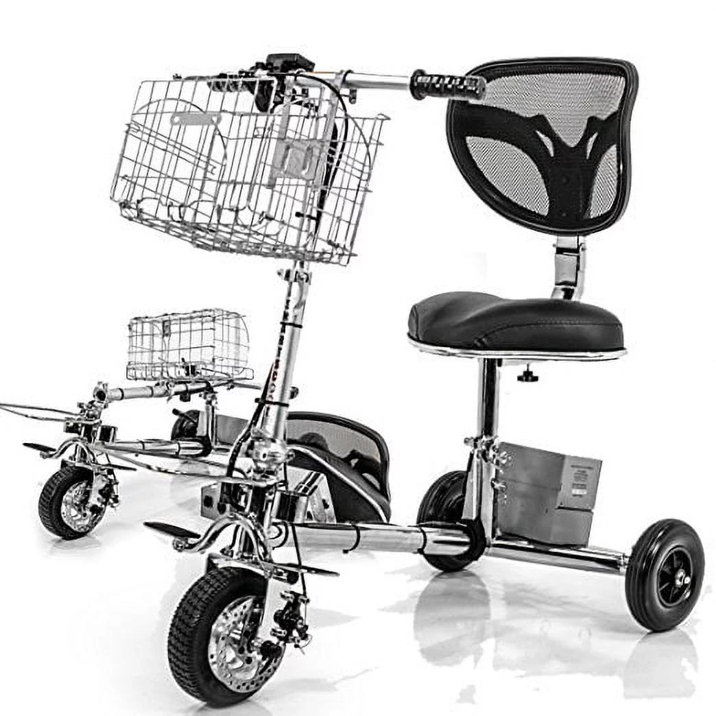 SmartScoot Lightweight FoldingMobility Scooter with Lithium Battery