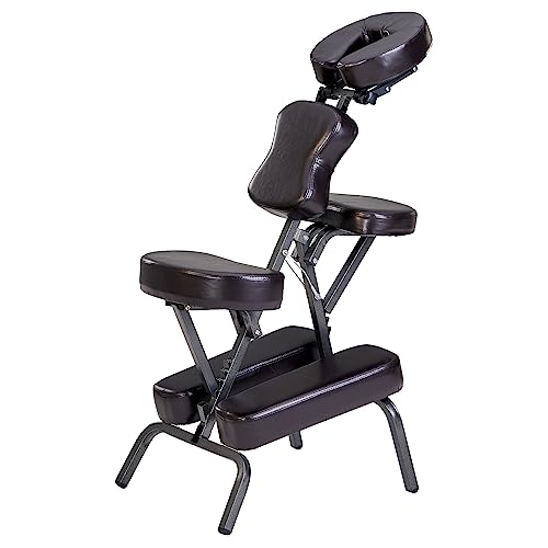 Master Massage Bedford Massage Chair Full Body Portable- Lightweight Massage Chair with Carrying Case-Tattoo Chair Height Adjustable Folding Massage