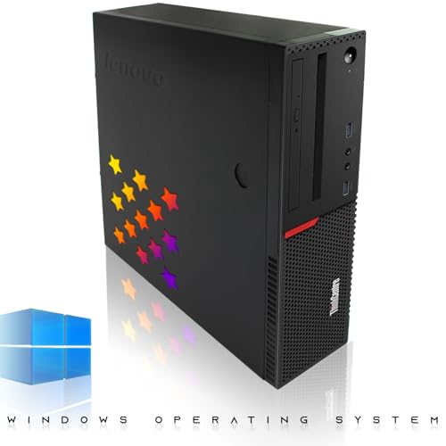 Lenovo Desktop PC Gaming Bundle - Intel Core i7, 16GB RAM, 512GB SSD, 24-inch Monitor, AMD RX 550, RGB Speaker, RGB Keyboard Mouse, WiFi