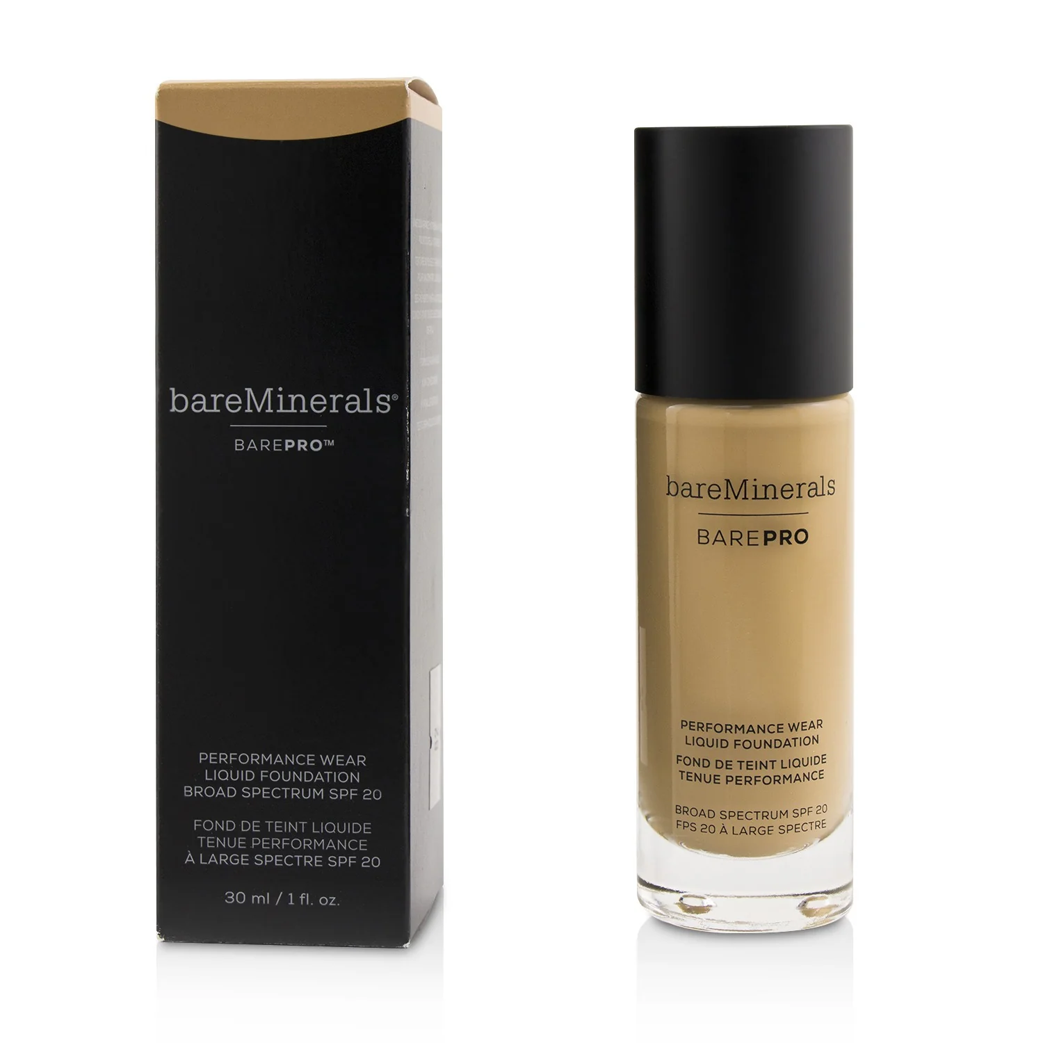 BareMinerals BarePro Performance Wear Liquid Foundation SPF20 - # 08 Golden Ivory  30ml/1oz