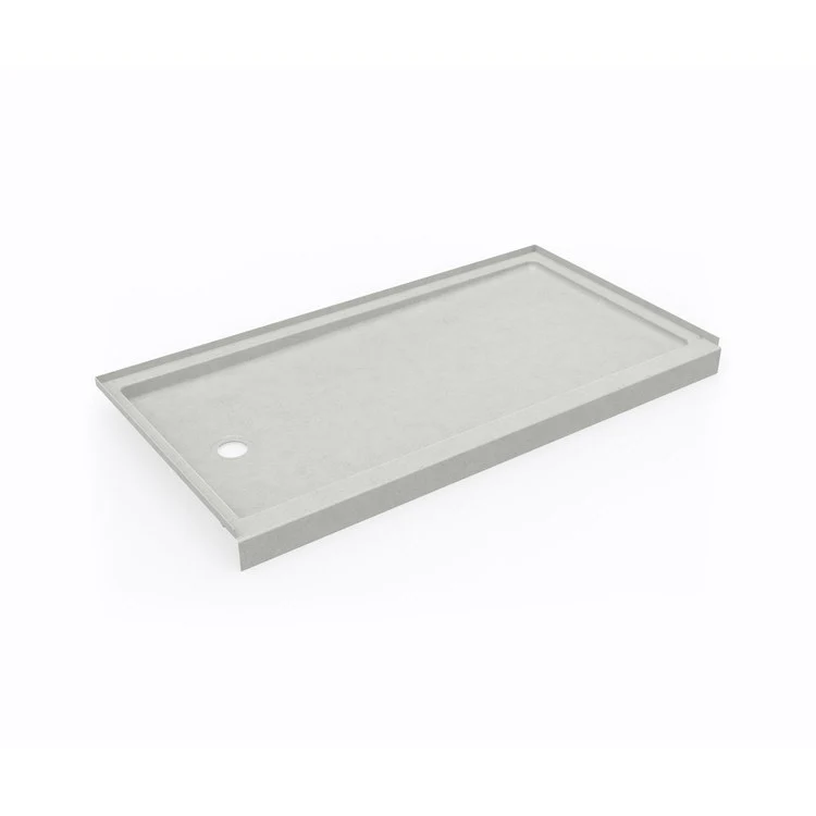 Shower Base Swanstone Alcove Retrofit Rectangular Ice 32 x 60 Inch Swanstone Right Drain