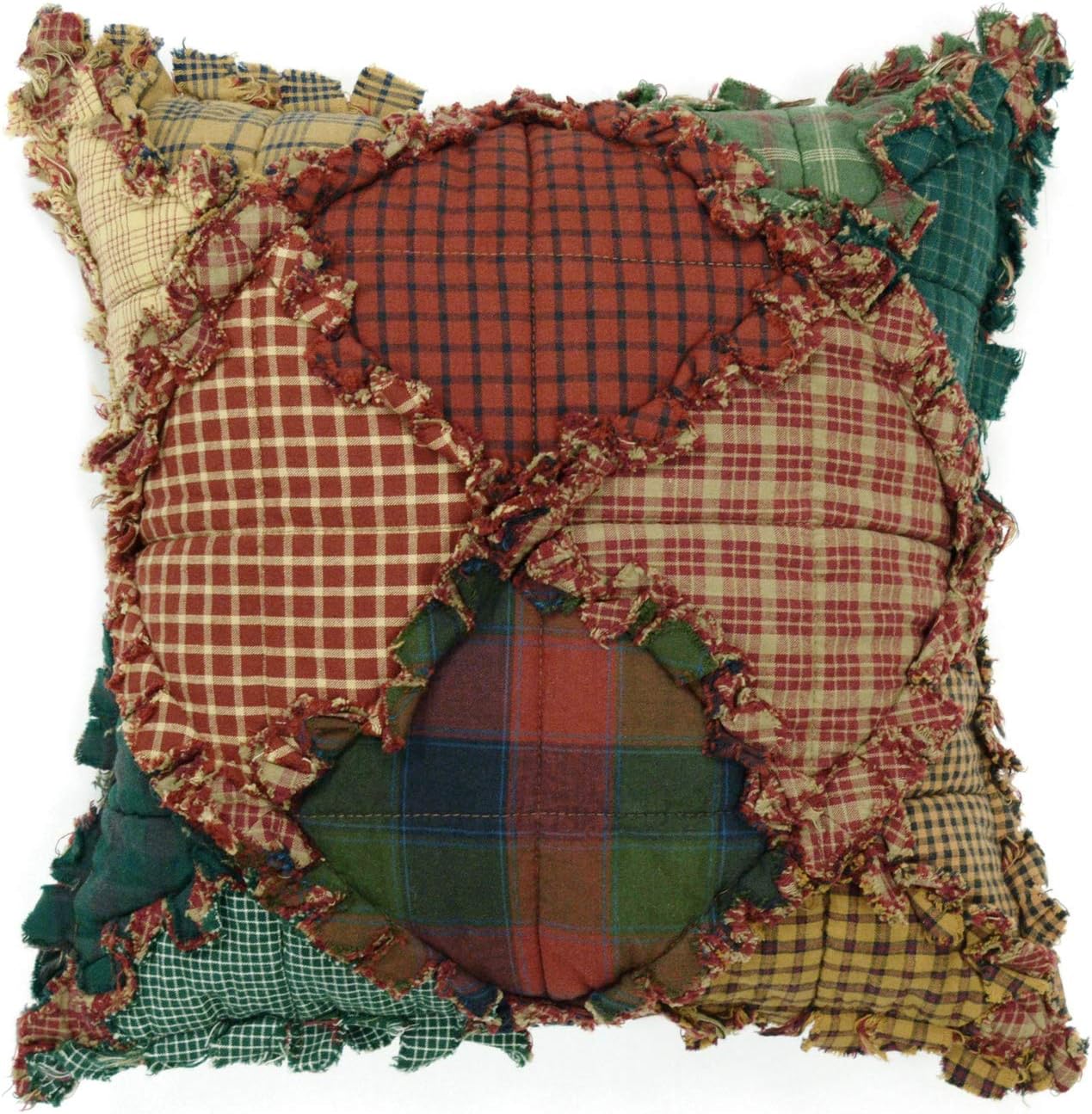 Throw Blanket - Campfire by Donna Sharp - Lodge Decorative Throw Blanket with Patchwork Pattern