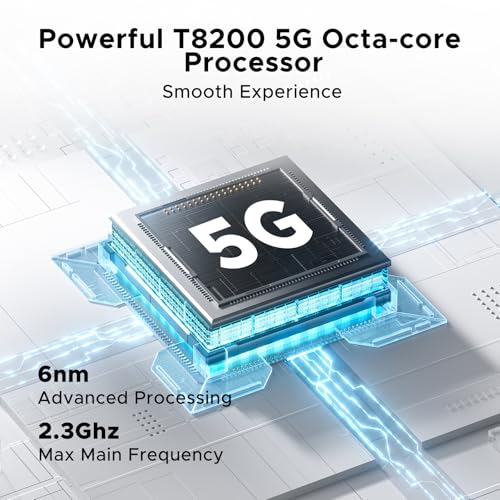 DOOGEE Note 59 Pro Unlocked Cell Phone 5G Android 15,32GB+256GB/TF 2TB Android Phone,6250mAh Battery,6.75"HD+120Hz Cellphone,16MP+8MP