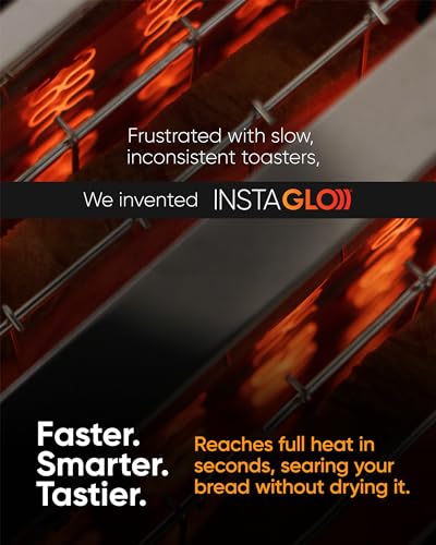 Revolution InstaGLO® R180 Toaster – Perfect Toast, Grilled Cheeses, Quesadillas, and Paninis in your Toaster
