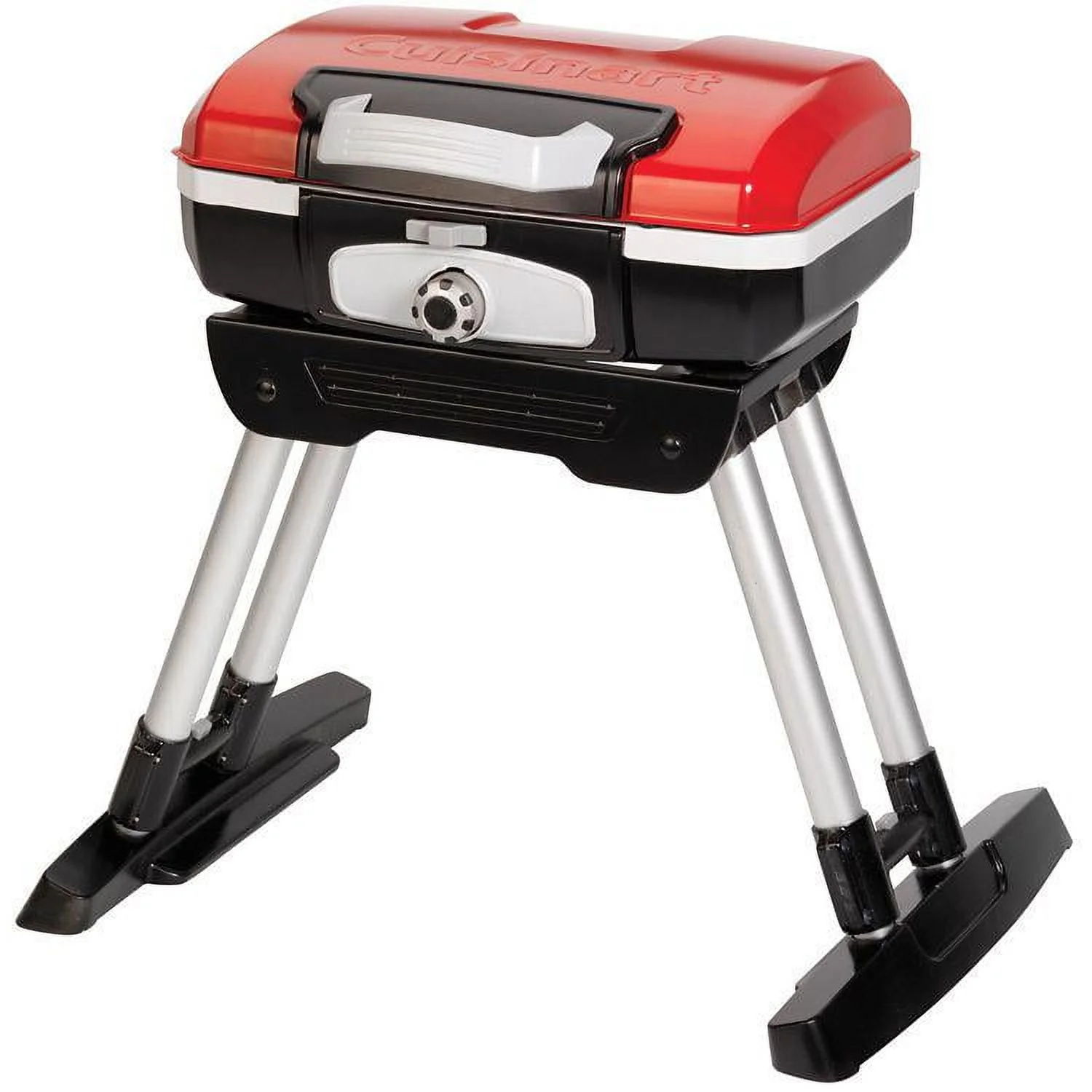 Cuisinart Petit Gourmet Portable Outdoor LP Gas Grill with VersaStand