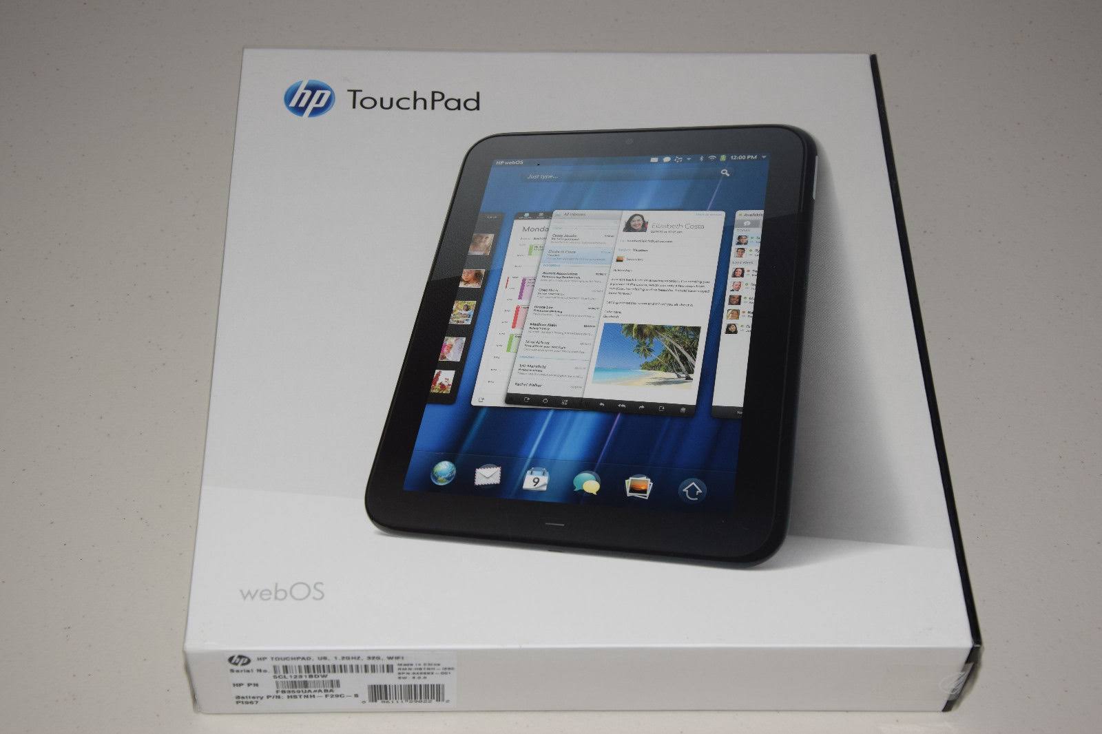 HP Touchpad FB359UA 32GB, Wi-Fi, 9.7in - Glossy Black