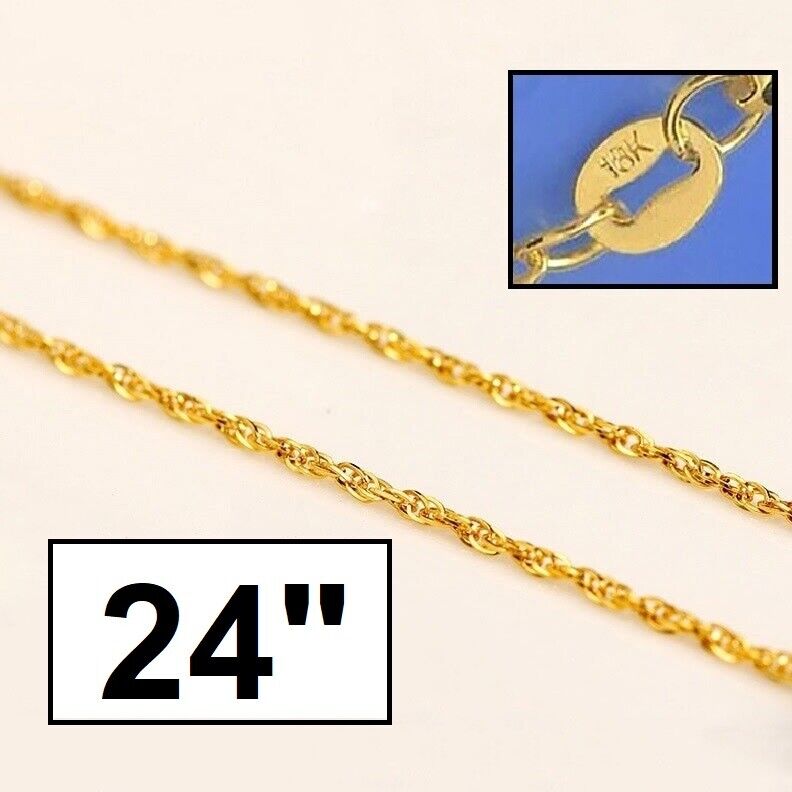 18K Gold Filled Over Silver Mens 24" Black-Green Jade Dragon Necklace D938