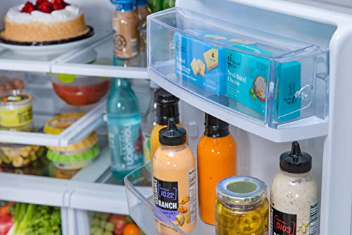 Winia WRFS26STJE French Door Dispenser Refrigerator Step Up, 25.5 Cu.Ft