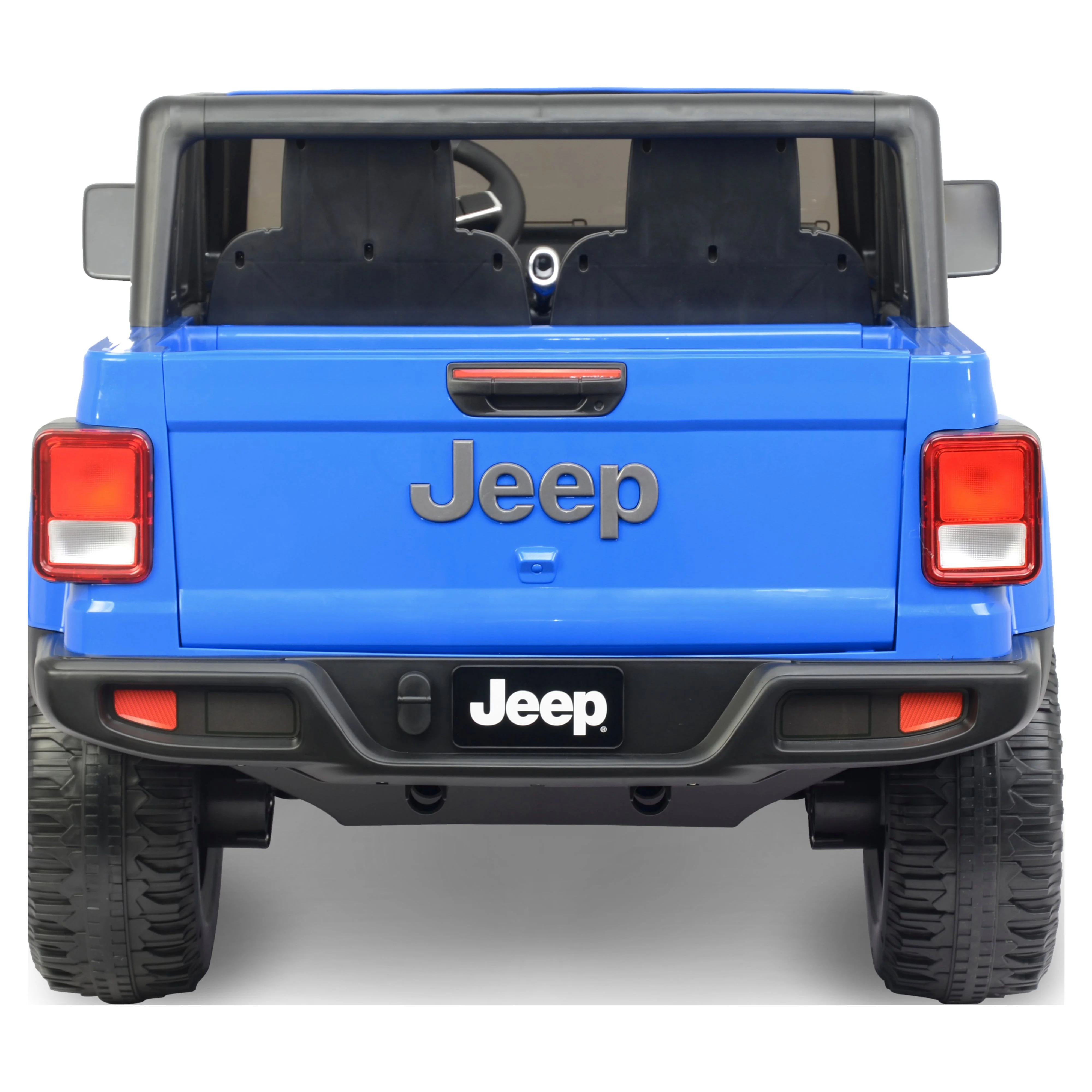 12V Jeep Gladiator Battery Powered Ride-on Vehicle for Kids, in Blue by Hyper Toys, for a Child Ages 3-8 - Radiant Selections
