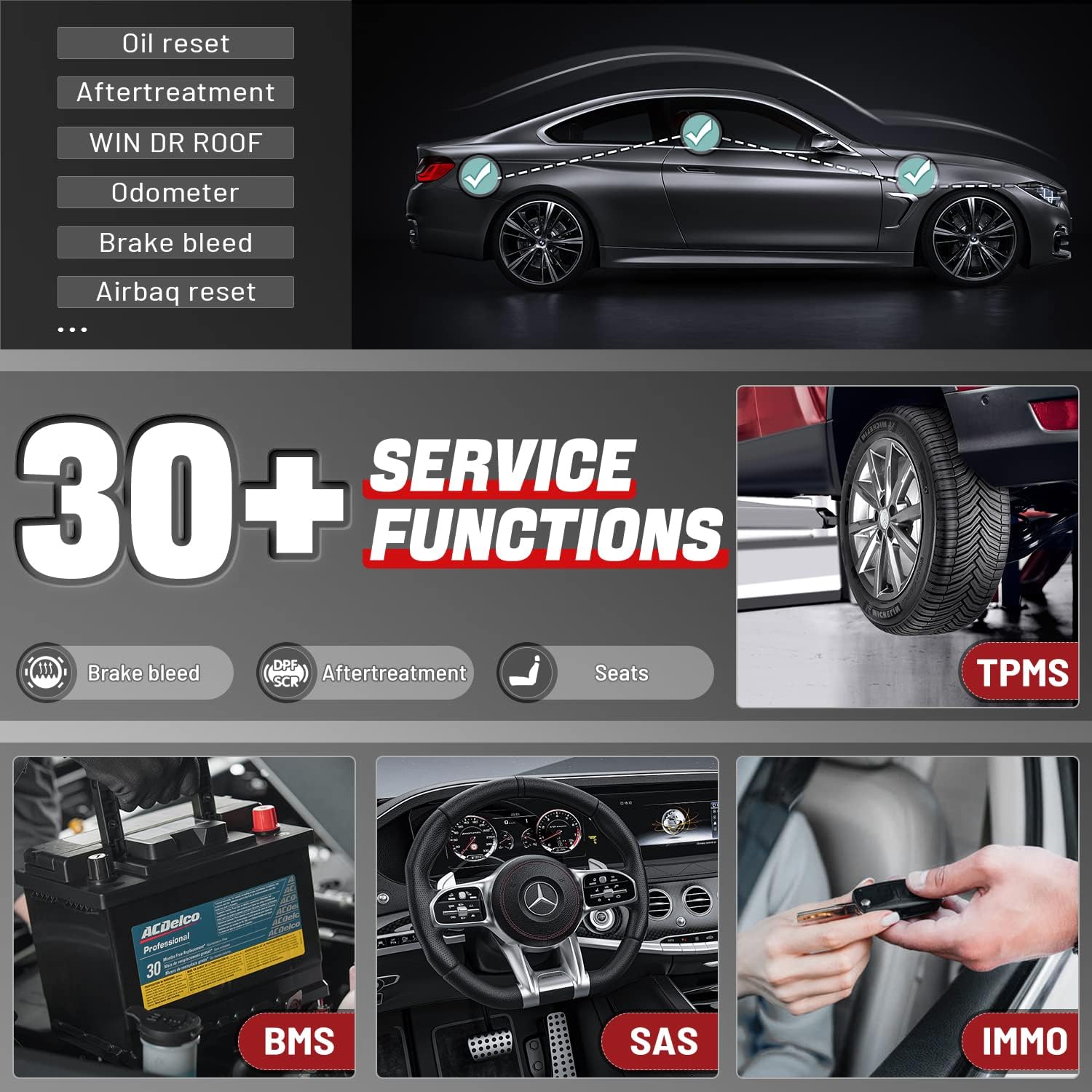 OTOFIX D1 Diagnostic Scanner with Bi-Directional Control, 2022 Newest Car Scan Tool Upgraded of Autel MP808 DS808 MS906, OE All Systems Diagnostics
