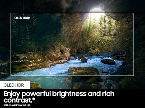 SAMSUNG 65-Inch Class OLED 4K S90D Series HDR+ Smart TV w/Dolby Atmos, Object Tracking Sound Lite, Motion Xcelerator, Real Depth Enhancer