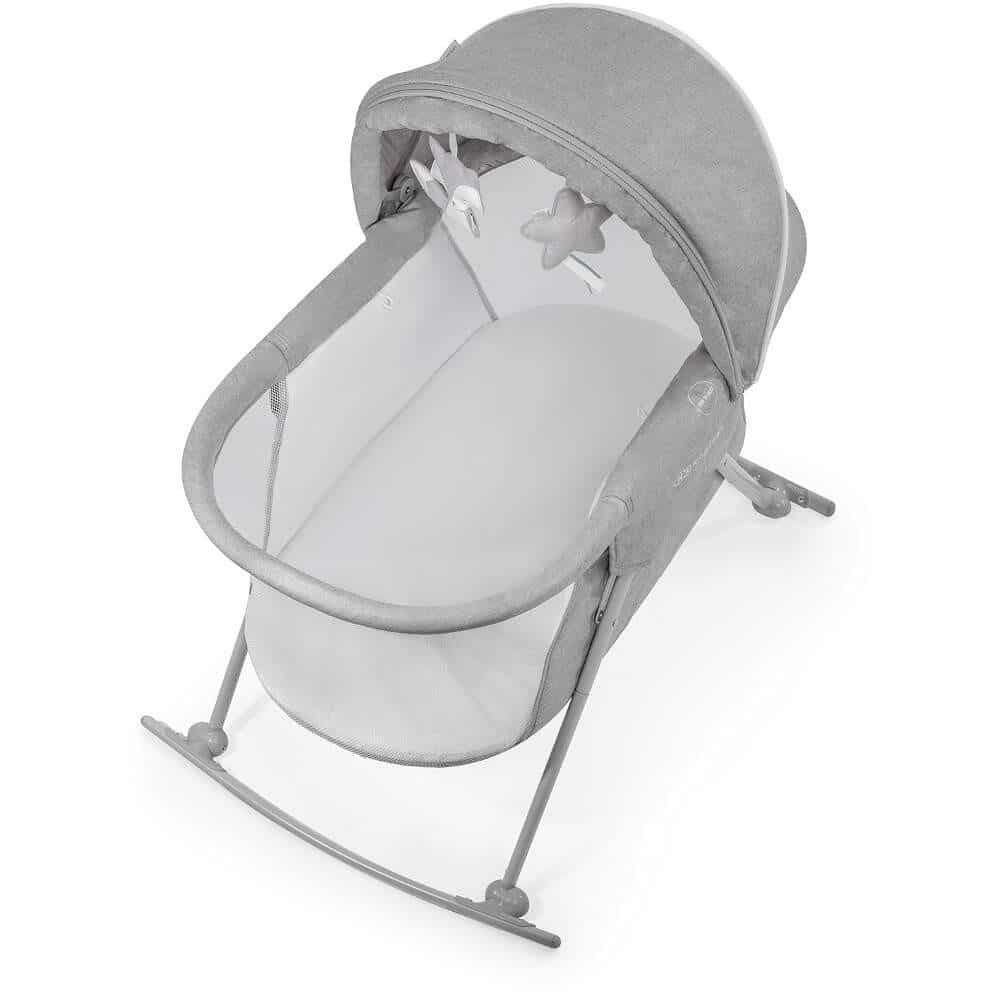 Kinderkraft Lovi 3 in 1 Crib Grey
